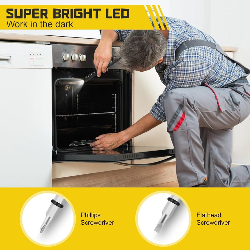 MAFEHAN Gifts for Men Who Have Everything – 9-in-1 Multitool Pen with LED Light, Cool Gadgets & Gifts for Dad, Husband, Grandpa – Christmas Gifts, Stocking Stuffers, White Elephant Ideas - Image 4